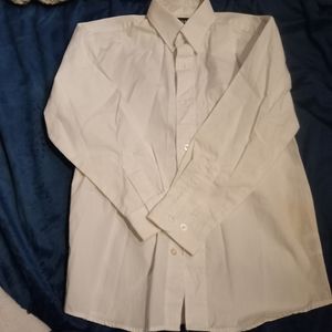 Boys white dress shirt
